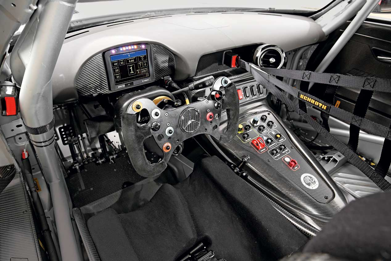 Interior Mercedes AMG GT3